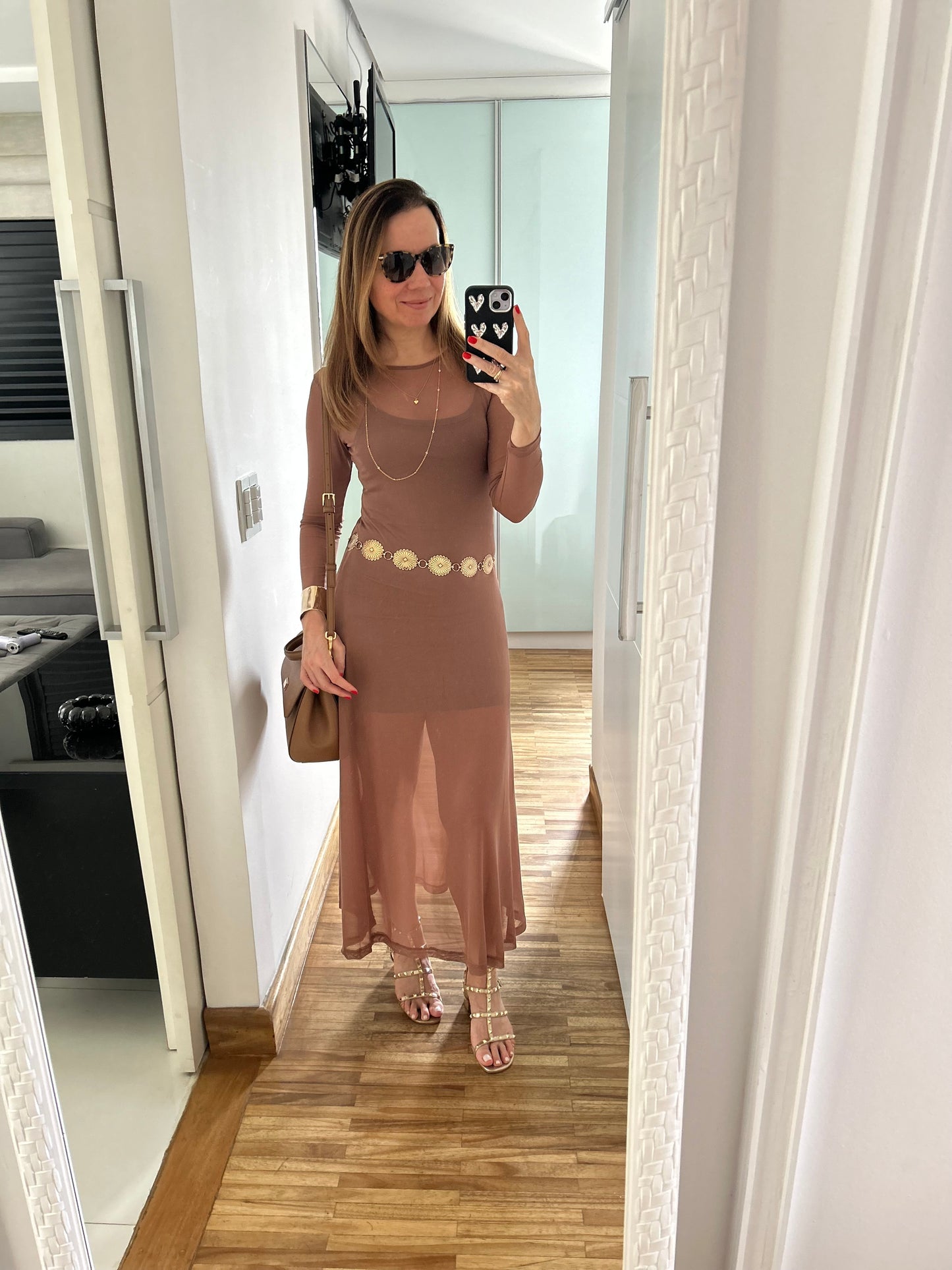 Vestido Midi Tule Antonia