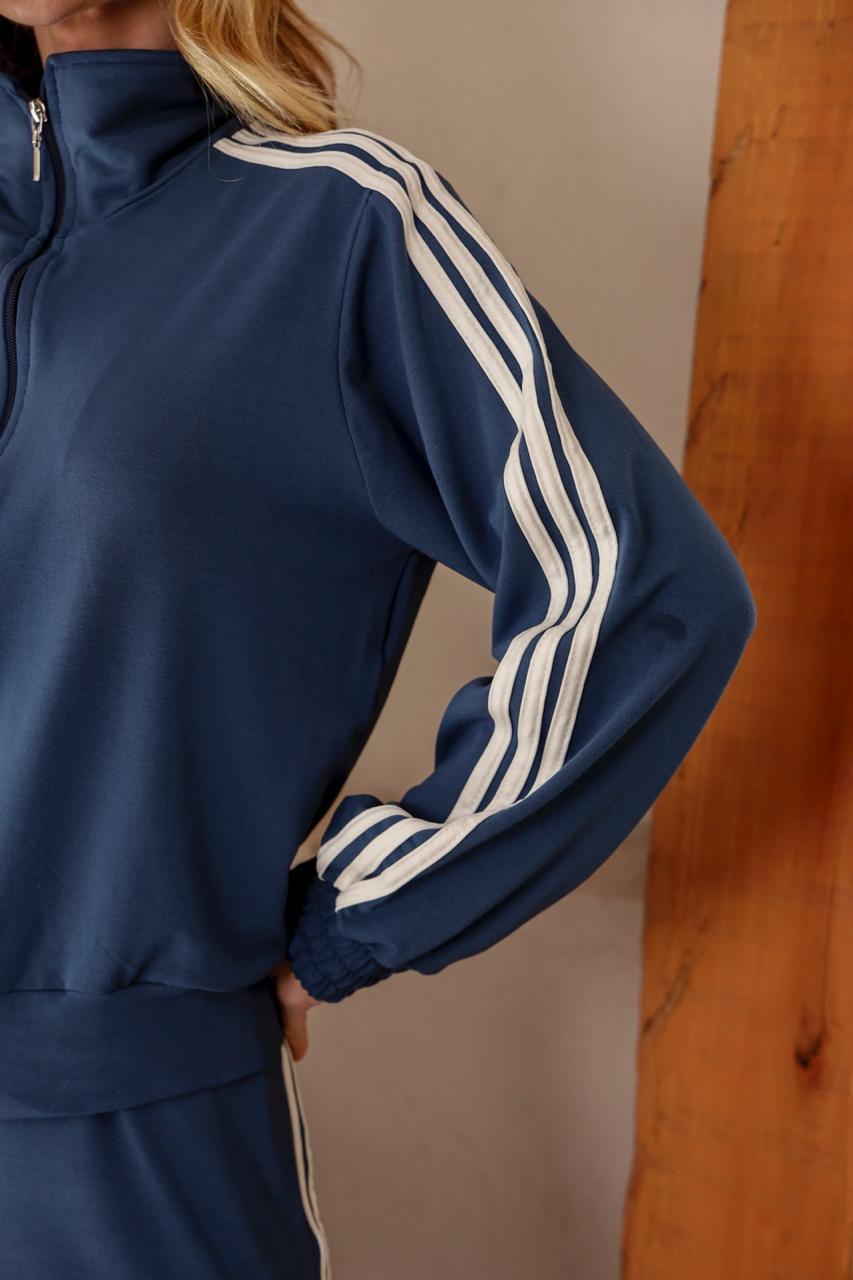 Conjunto Moletinho Listras Renata