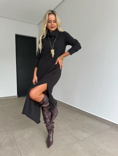 Vestido Midi Tricot Beatriz