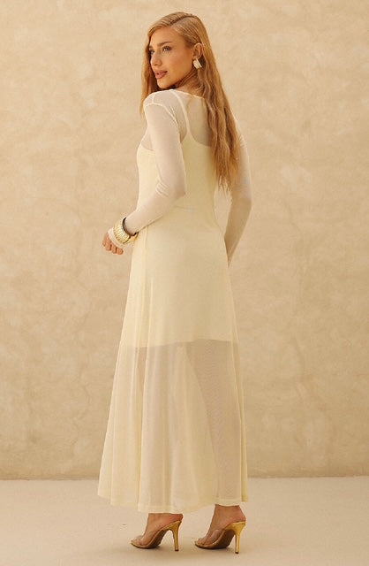 Vestido Midi Tule Antonia