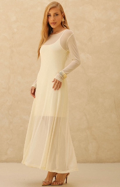 Vestido Midi Tule Antonia