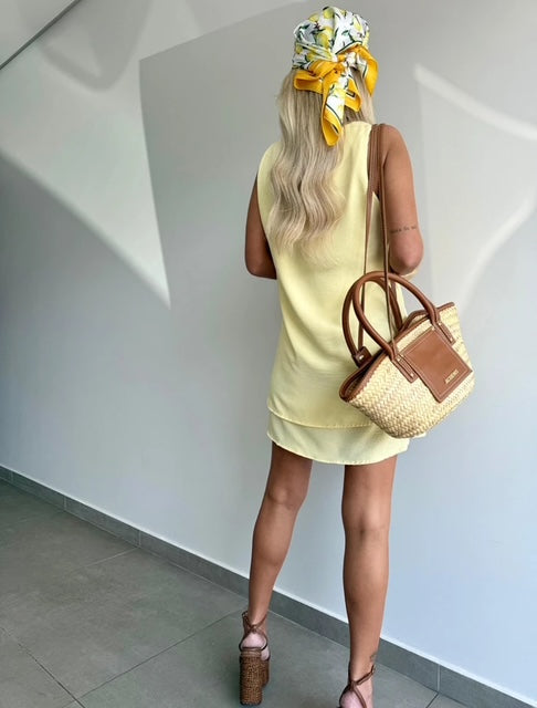 Vestido Curto Manu - PRÉ VENDA/ENVIO EM 12/09