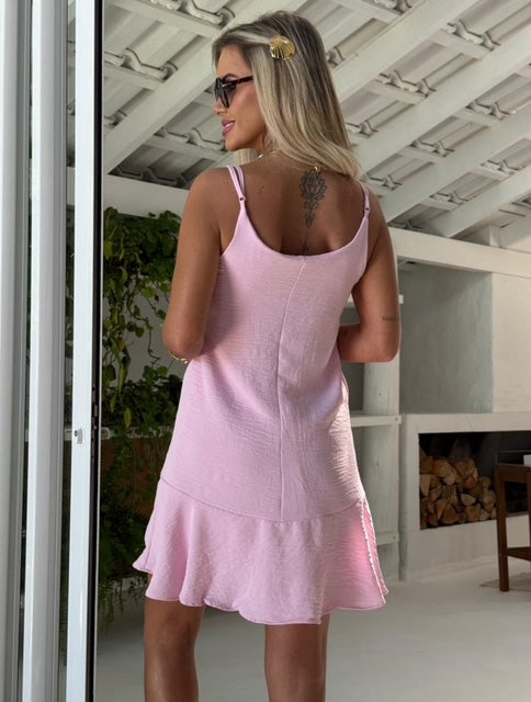 Vestido Curto Nora - PRÉ VENDA / ENVIO EM 16/09