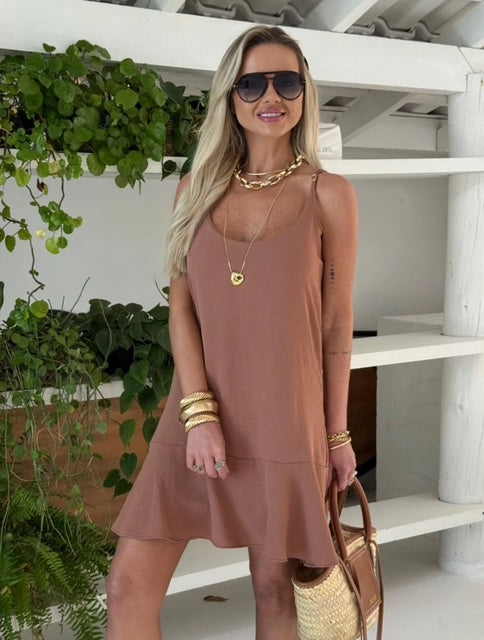 Vestido Curto Nora - PRÉ VENDA / ENVIO EM 16/09