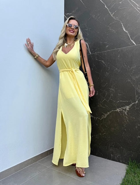 Vestido Longo Ellen - PRÉ VENDA / ENVIO EM 15.10
