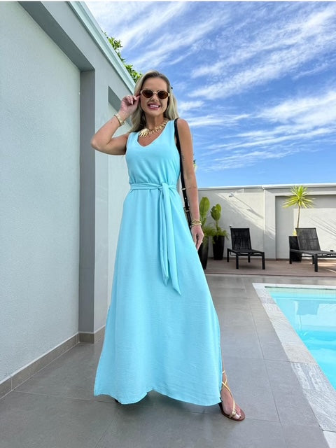 Vestido Longo Ellen - PRÉ VENDA / ENVIO EM 15.10