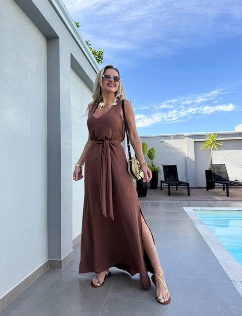 Vestido Longo Ellen - PRÉ VENDA / ENVIO EM 15.10