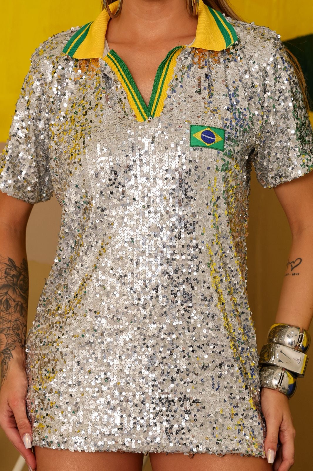 Camisa Polo Brasil - ATENÇÃO! PEÇA EM PRÉ VENDA, COM ENVIO EM 27/04