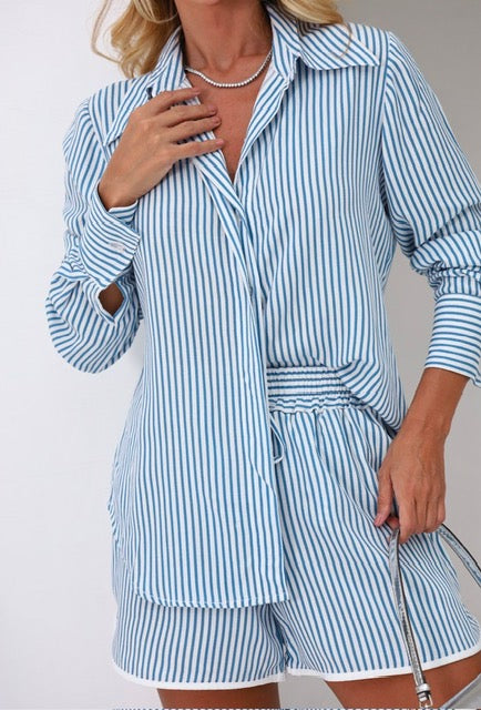 Conjunto Viscose Listras