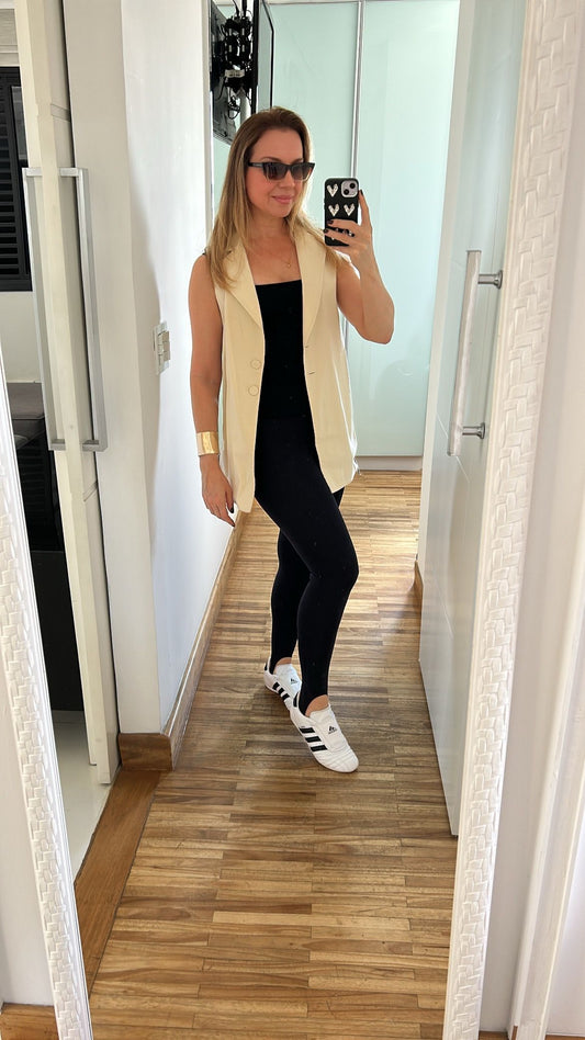 Calça Legging Pézinho - ATENÇÃO! PEÇA EM PRÉ VENDA, COM ENVIO EM 20/04