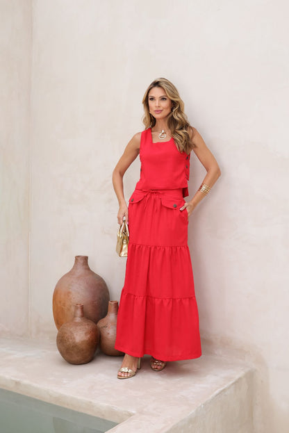 Conjunto Viscolinho Lina - PRÉ VENDA / ENVIO 18/11