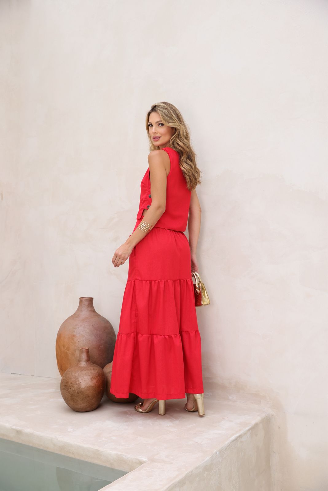 Conjunto Viscolinho Lina - PRÉ VENDA / ENVIO 18/11