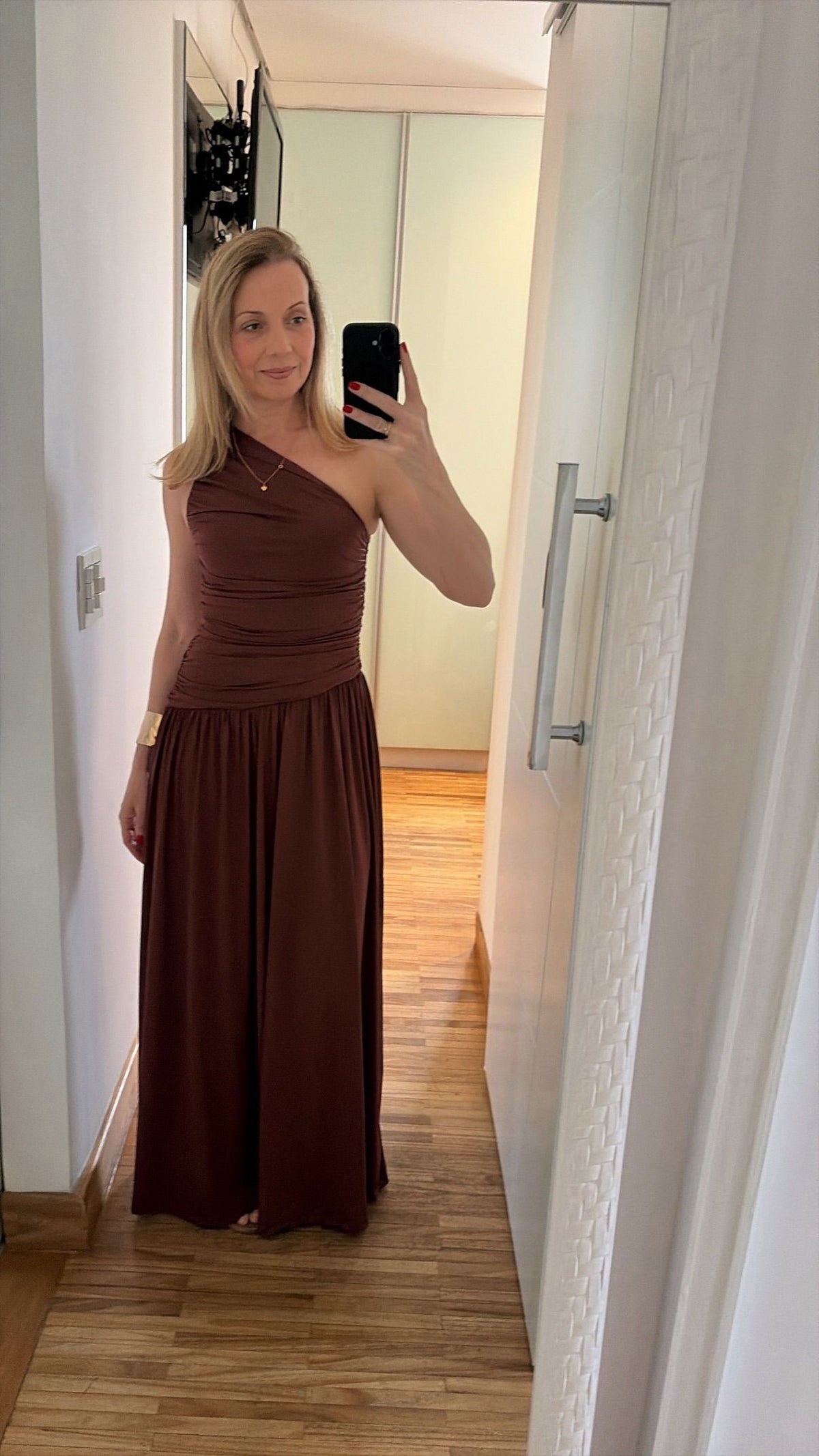Vestido Ombro Único Natália