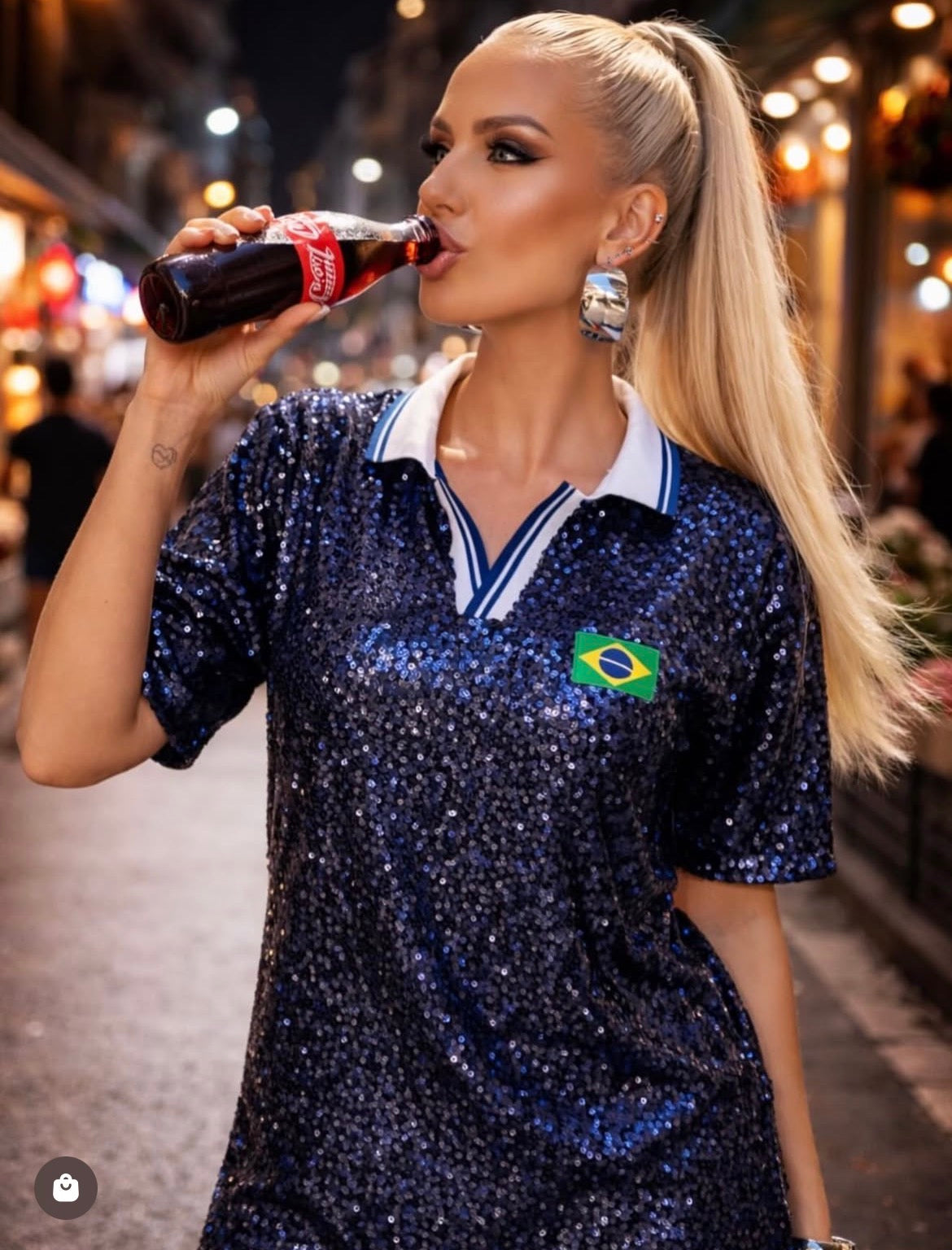 Camisa Polo Brasil - ATENÇÃO! PEÇA EM PRÉ VENDA, COM ENVIO EM 27/04