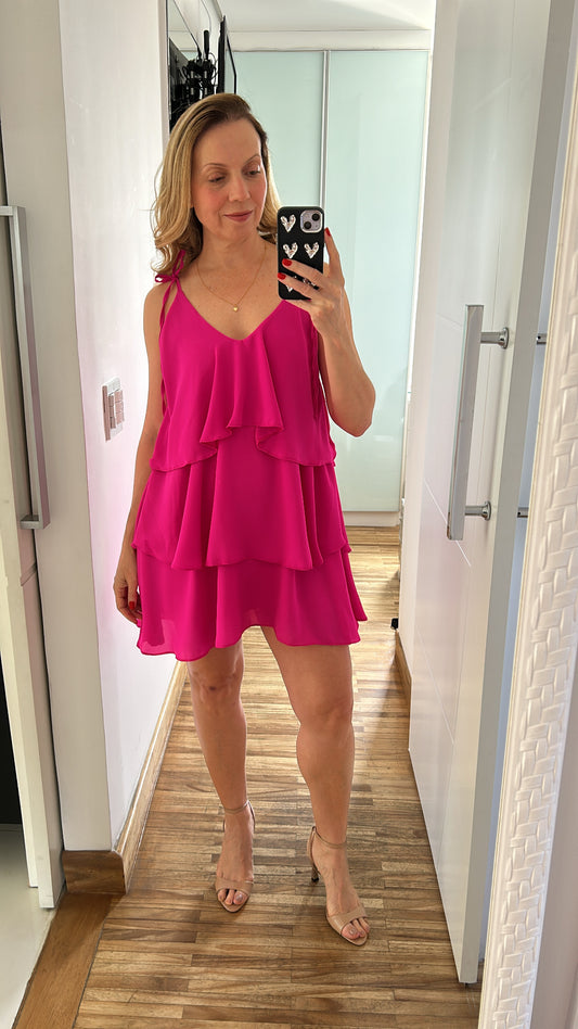 Vestido Babados Liara - PRÉ VENDA / ENVIO EM 15/10