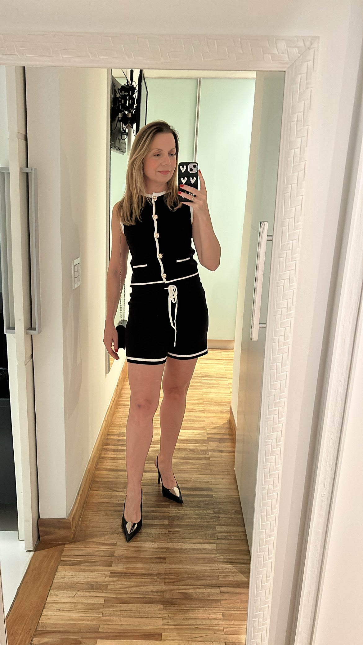 Conjunto Tricot Bicolor