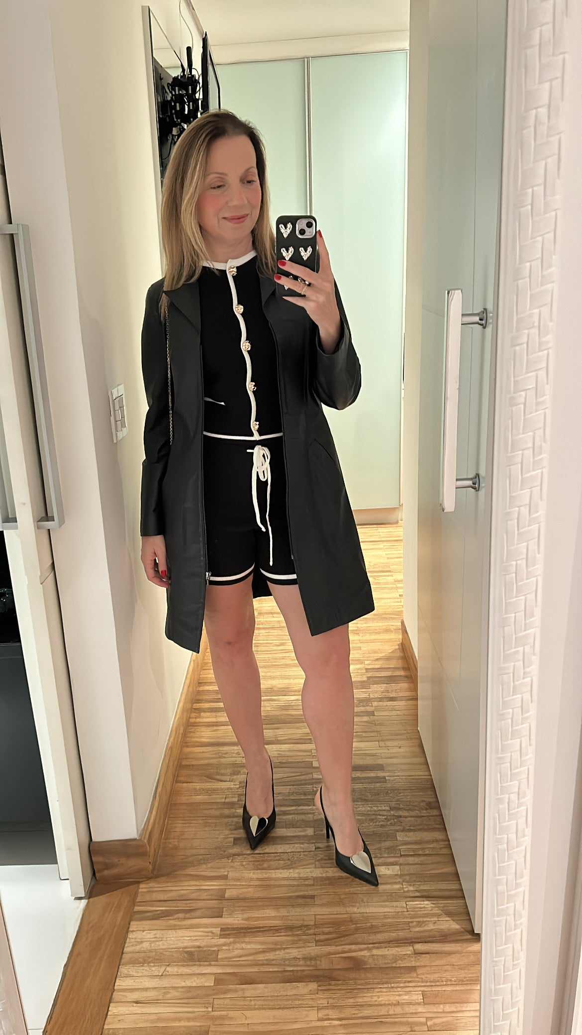 Conjunto Tricot Bicolor