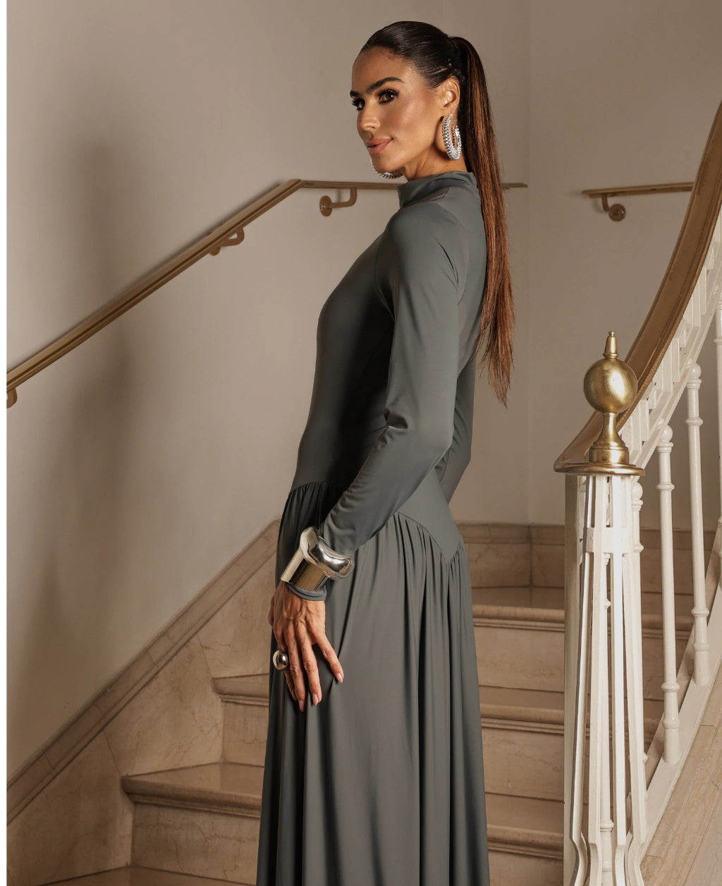 Vestido Longo Mavie ATENÇÃO! PEÇA EM PRÉ VENDA COM ENVIO EM 28/02