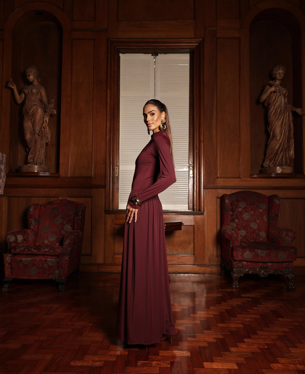 Vestido Longo Mavie ATENÇÃO! PEÇA EM PRÉ VENDA COM ENVIO EM 28/02