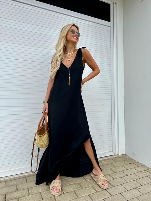 Vestido Longo Amalfi / PRÉ VENDA -  ENVIO EM 07/10