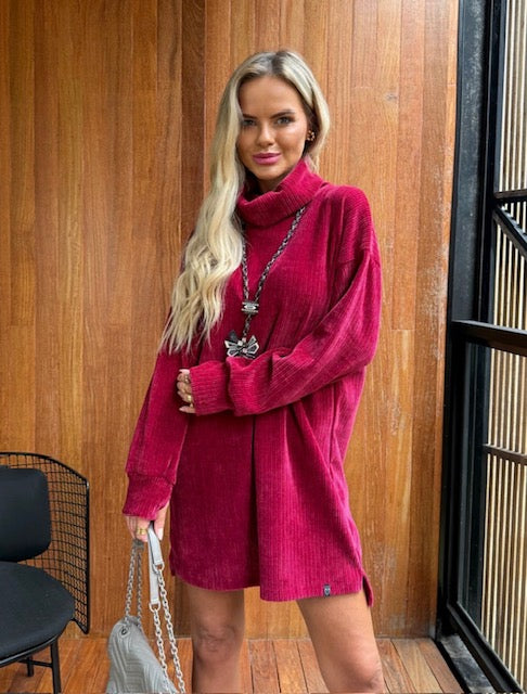 Vestido Curto Tricot Aurora