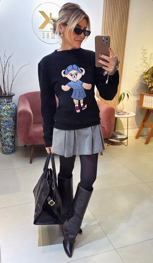 Blusa Tricot Modal Teddy ATENÇÃO!! PEÇA EM PRÉ VENDA, COM ENVIO EM 25/03