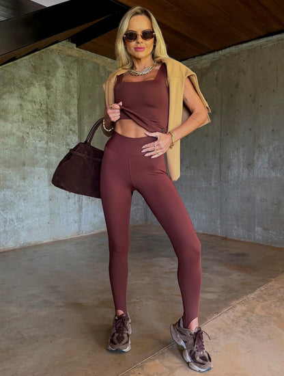 Calça Legging Pézinho - ATENÇÃO! PEÇA EM PRÉ VENDA, COM ENVIO EM 31/03