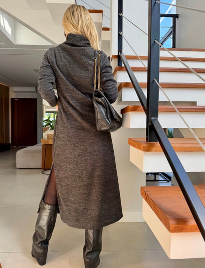 Vestido Midi Tricot Beatriz - ATENÇÃO! PEÇA EM PRÉ VENDA, COM ENVIO EM 26/06