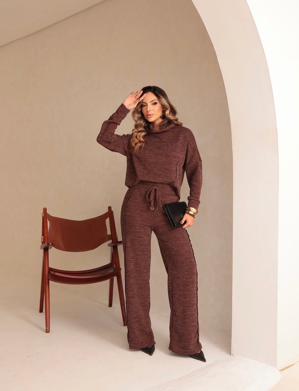 Conjunto Malha Tricot Ohana