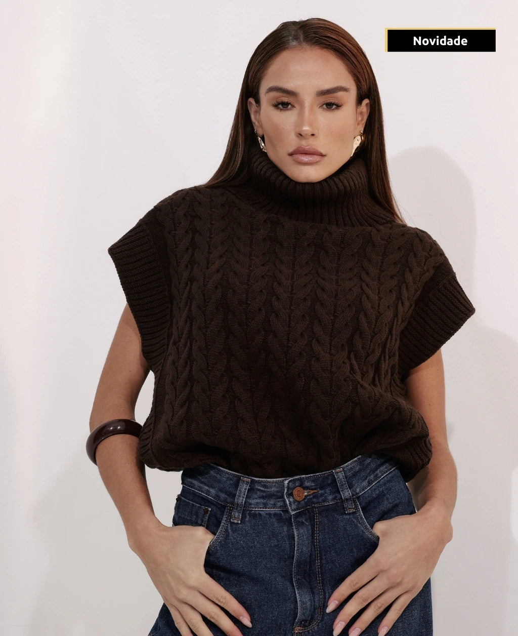 Maxi Colete Ivy - ATENÇÃO! PEÇA EM PRÉ VENDA, COM ENVIO EM 13/07
