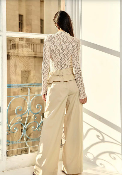 Blusa Tule Bordado Manoela - ATENÇÃO!! PEÇA EM PRÉ VENDA, COM ENVIO EM 16/07