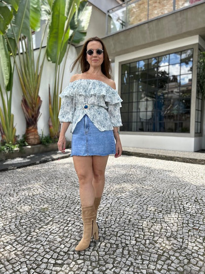Blusa Viscose Antonella