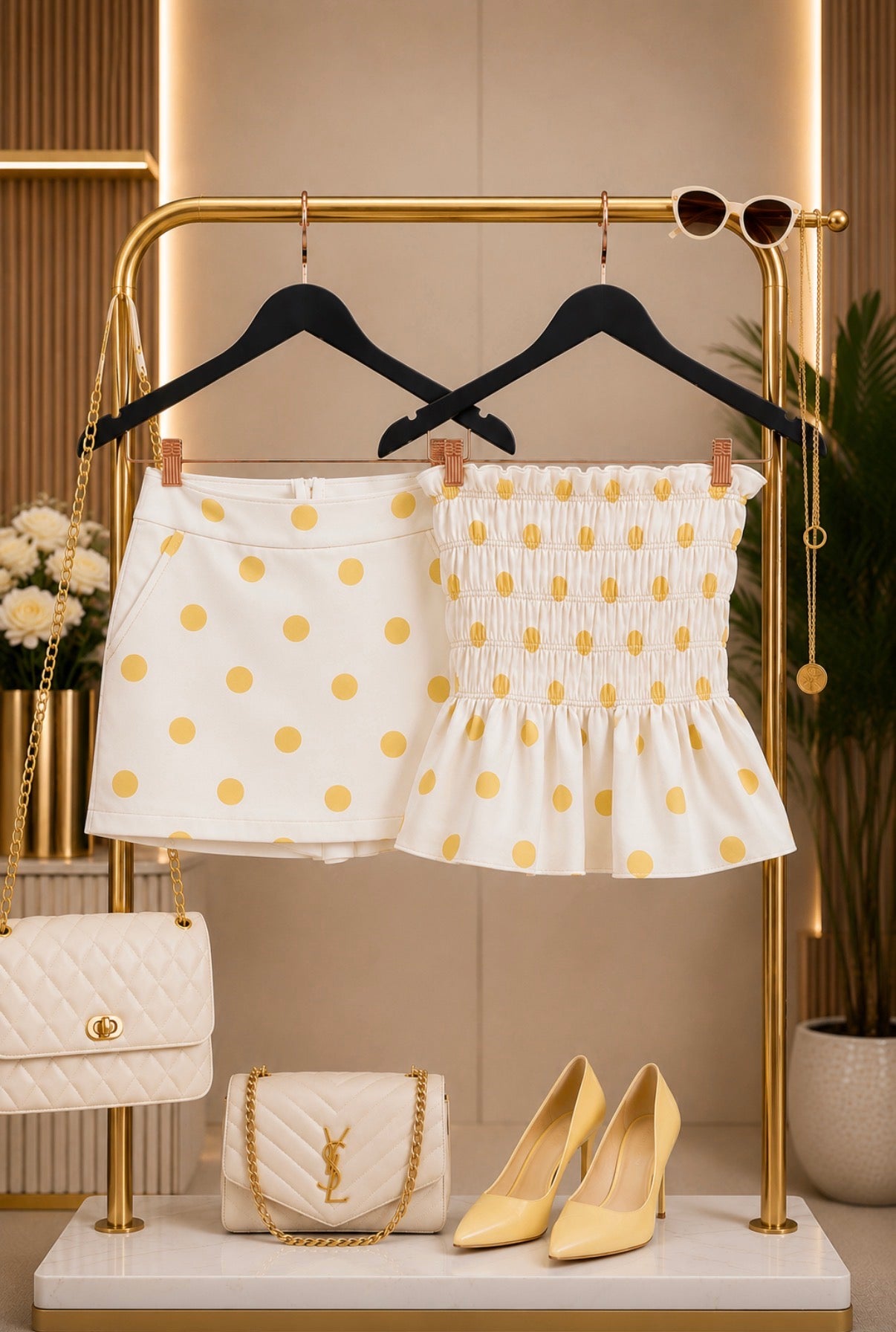Conjunto Cotton Poá