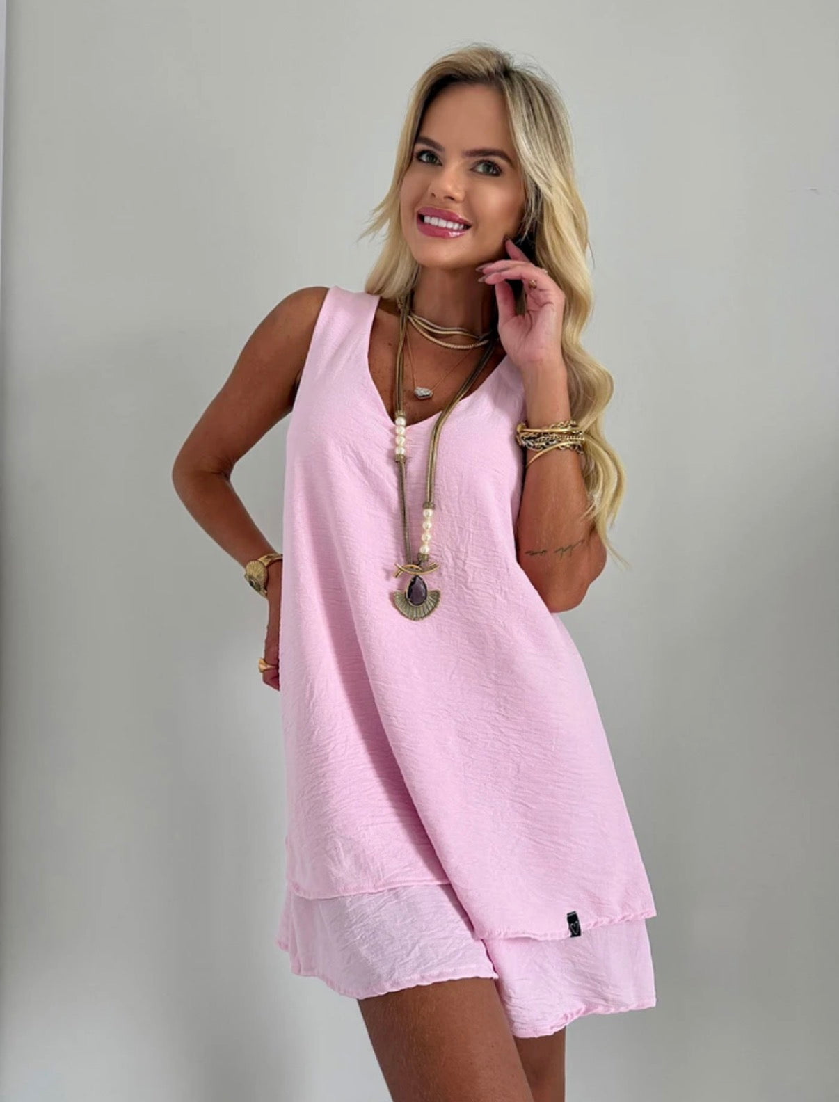 Vestido Curto Manu