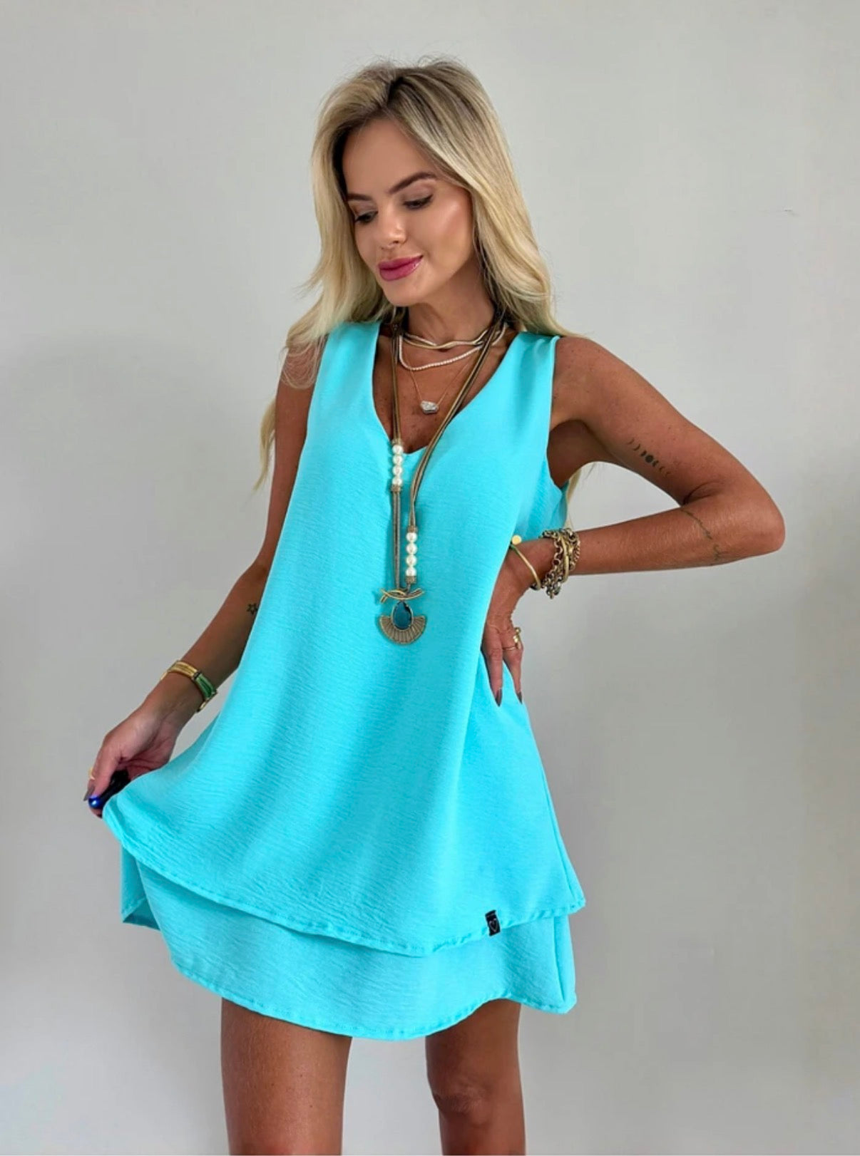 Vestido Curto Manu