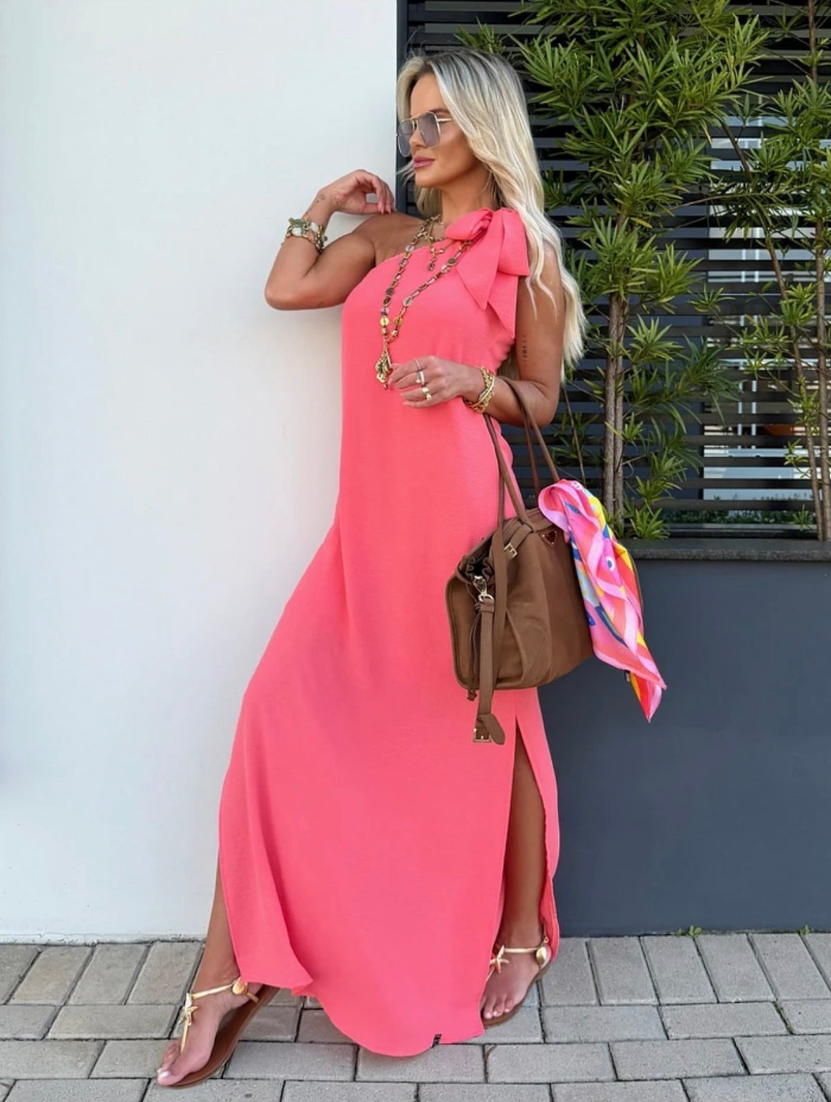 Vestido Ombro Único Valéria