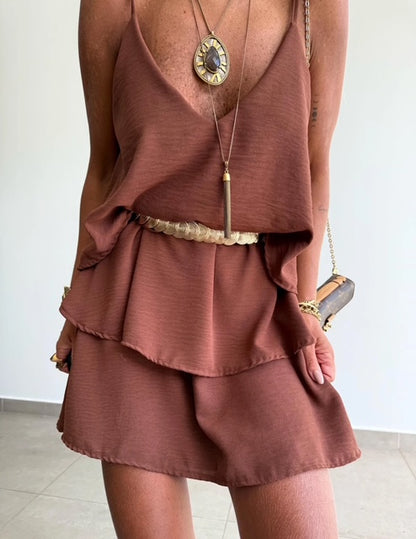 Vestido Camadas Liana - PRÉ VENDA/ENVIO EM 15/05