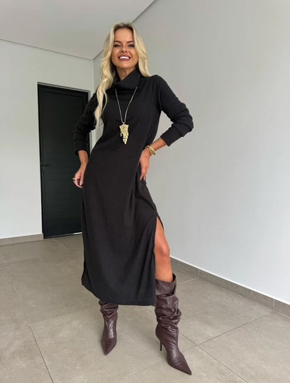 Vestido Midi Tricot Beatriz