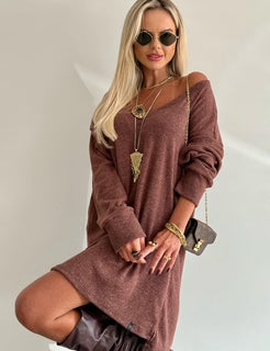 Vestido Amplo Tricot Maya