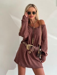 Vestido Amplo Tricot Maya
