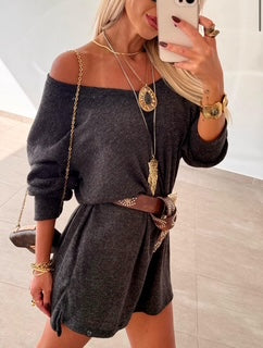 Vestido Amplo Tricot Maya