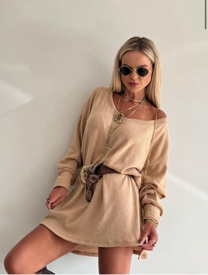 Vestido Amplo Tricot Maya
