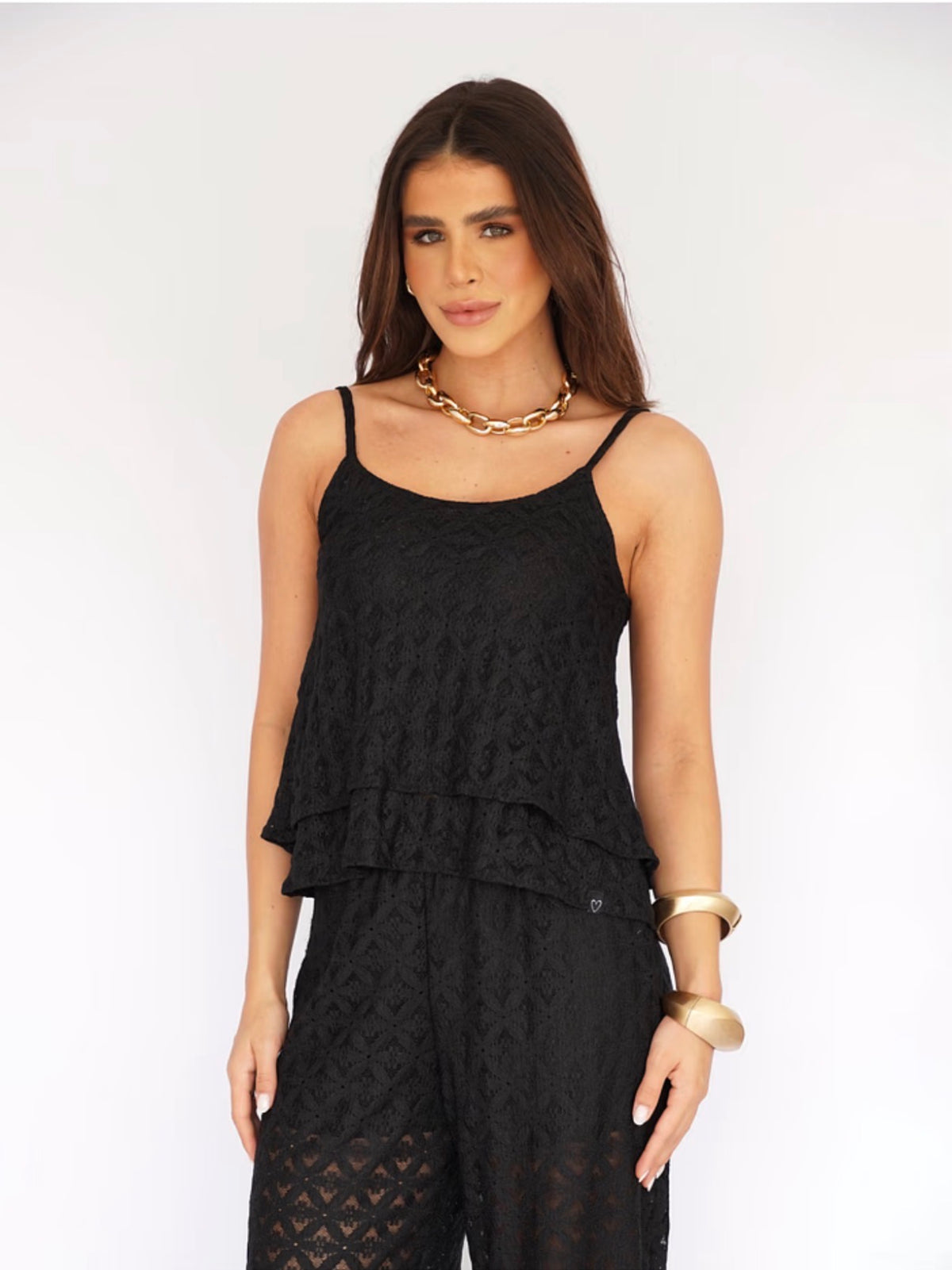 Blusa Alça Renda Emma