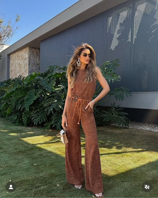 Conjunto Malha Tricot Thassia