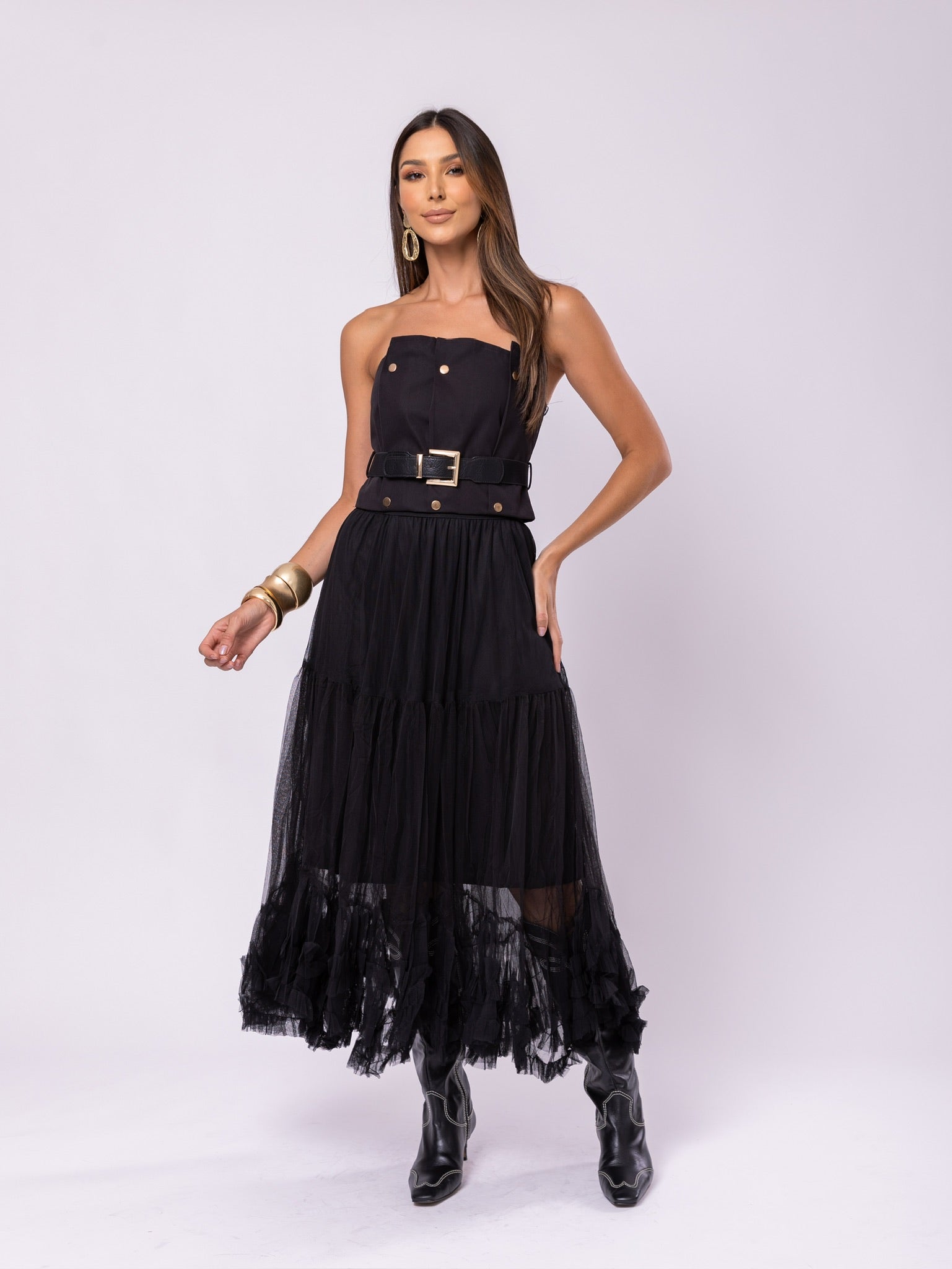 Saia Tule Boho