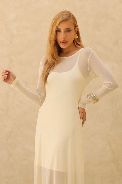 Vestido Midi Tule Antonia