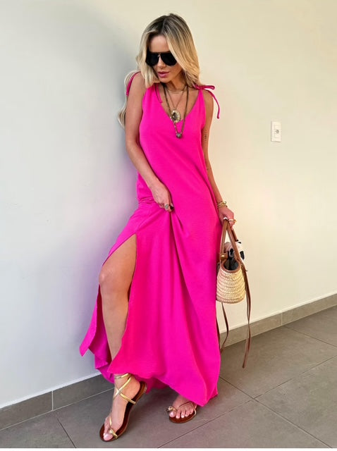 Vestido Longo Amalfi / PRÉ VENDA -  ENVIO EM 07/10