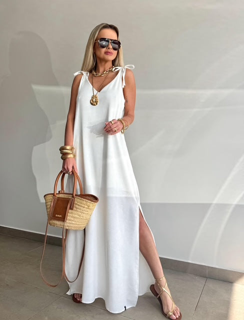 Vestido Longo Amalfi / PRÉ VENDA -  ENVIO EM 07/10