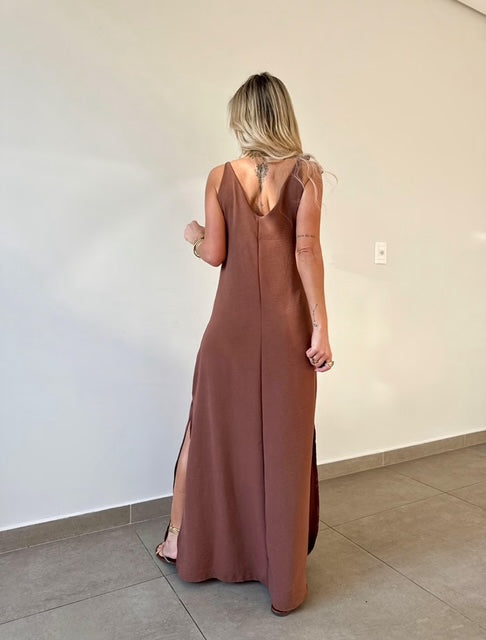 Vestido Longo Amalfi / PRÉ VENDA -  ENVIO EM 07/10