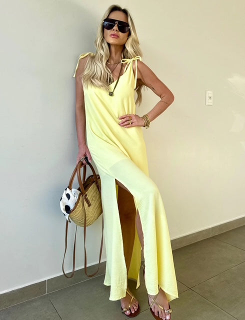 Vestido Longo Amalfi / PRÉ VENDA -  ENVIO EM 07/10